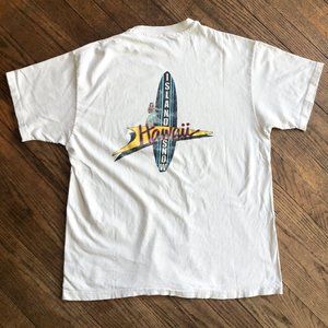SOLD // Vintage 90s Island Snow Hawaii Surfer T-Shirt